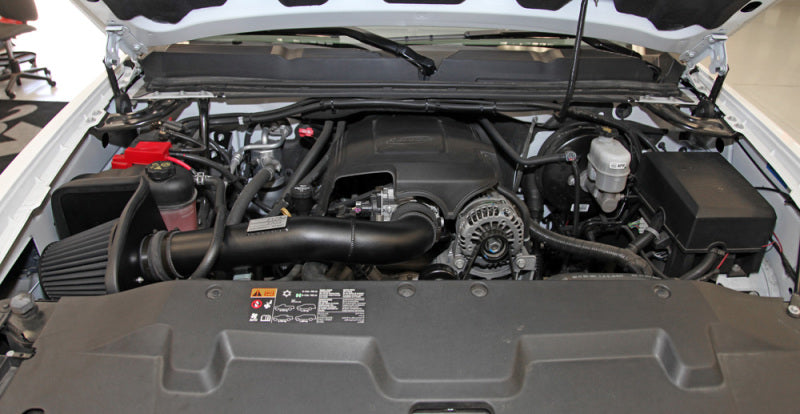 2009-2013 Silverado 1500/Avalanche/Suburban/2009-2013 Yukon Black Perf Intake Kit - View 4 | Dirty Garage
