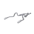1999-2004 Mustang GT Mach 1 2.5 Dual Split Rear Catback Exhaust 3.5" Dual Wall Tips | Dirty Garage