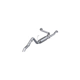 2022-2023 Frontier 3.8L 3" Cat Back Turndown Exit Street Profile Aluminized Steel | Dirty Garage