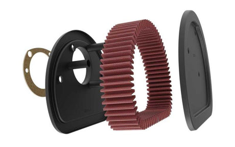 Universal Replacement Air Filter 1.625in H for Harley Davidson - View 9 | Dirty Garage