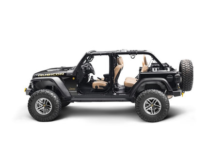 Rugged Ridge 07-21 Wrangler JK/JL 4-Door Interior Storage Rack - View 6 | Dirty Garage