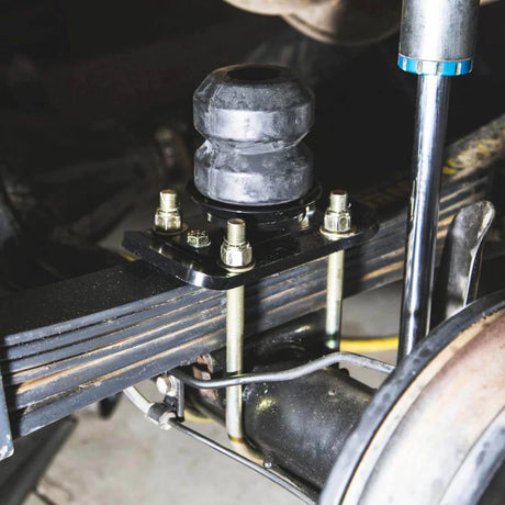 2005-2023 Tacoma Rear Off-Road Bump Stops w/ U-Bolt Flip Kit - View 4 | Dirty Garage