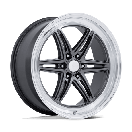 American Racing Groove 6 Drag Anthracite w/ Diamond Cut Lip Wheel (AR953) | Dirty Garage
