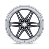 American Racing Groove 6 Drag Anthracite w/ Diamond Cut Lip Wheel (AR953) | Dirty Garage
