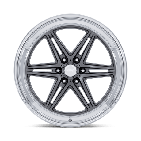 American Racing Groove 6 Drag Anthracite w/ Diamond Cut Lip Wheel (AR953) | Dirty Garage