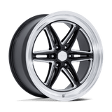 American Racing Groove 6 Drag Gloss Black Milled w/ Diamond Cut Lip Wheel (AR953) | Dirty Garage