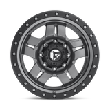 Fuel Anza Matte Gunmetal Black Bead Ring Wheel (D558) | Dirty Garage