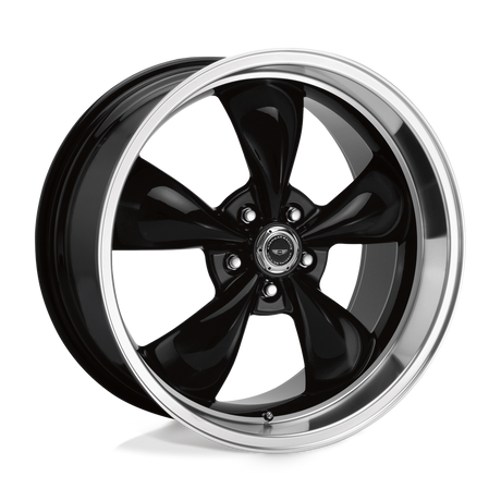 American Racing Torq Thrust M Gloss Black w/ Machined Lip Wheel (AR105) | Dirty Garage