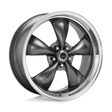 American Racing Torq Thrust M Anthracite w/ Machined Lip Wheel (AR105) | Dirty Garage