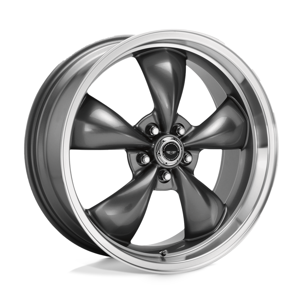 American Racing Torq Thrust M Anthracite w/ Machined Lip Wheel (AR105) | Dirty Garage