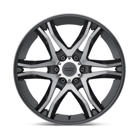 American Racing Mainline Gloss Black Machined Wheel (AR893) | Dirty Garage