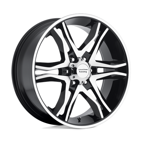 American Racing Mainline Gloss Black Machined Wheel (AR893) | Dirty Garage
