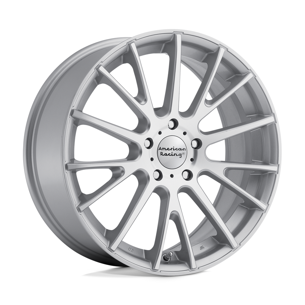 American Racing AR904 Silver Machined Wheel | Dirty Garage