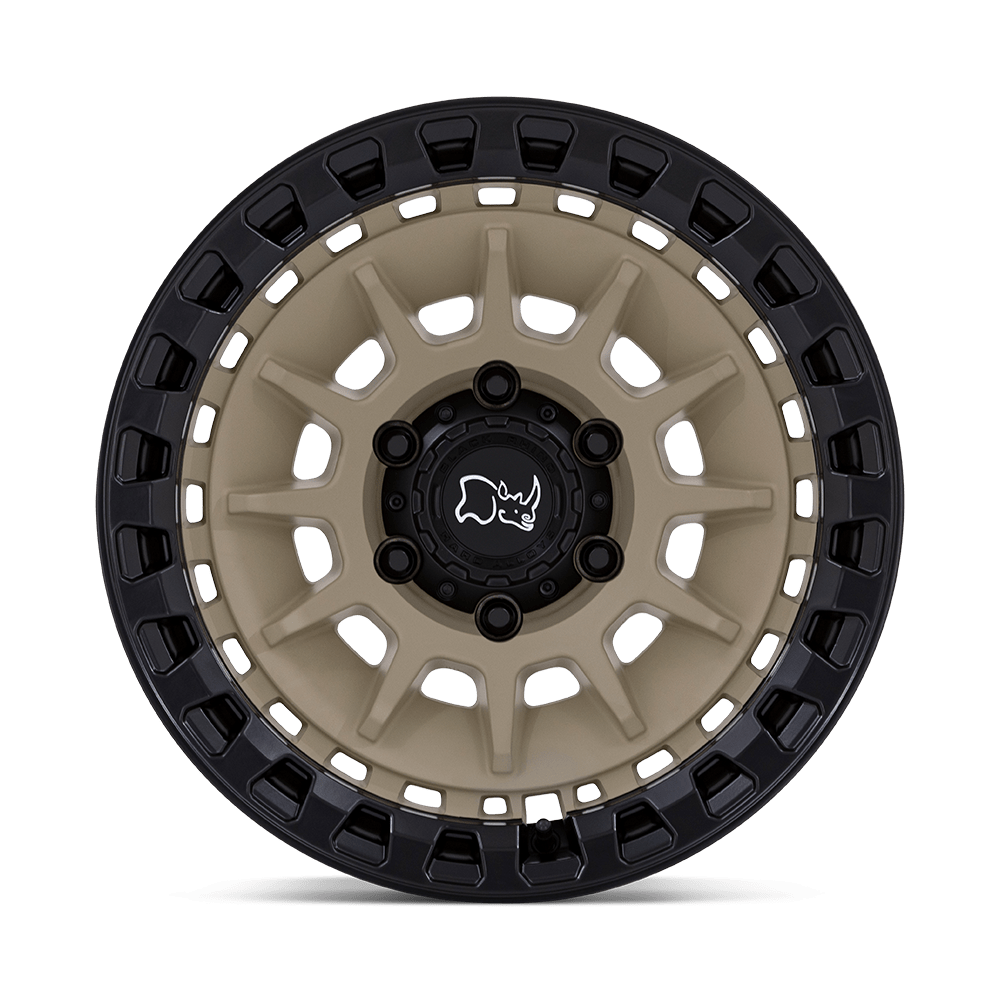 Black Rhino Barrage Desert Sand w/ Matte Black Lip Wheel | Dirty Garage