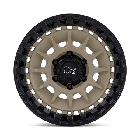 Black Rhino Barrage Desert Sand w/ Matte Black Lip Wheel | Dirty Garage