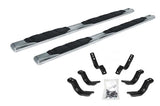 2015-2027 Superduty/F-150 5" 1000 Series Side Steps with Mounting Brackets Kit, Polished (105415587PS) | Dirty Garage