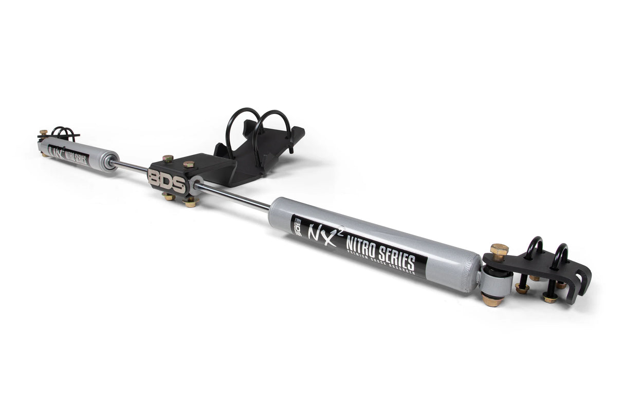 2018-2025 Jeep JL/JT Dual Fox 2.0 Steering Stabilizer Kit - View 2 | Dirty Garage