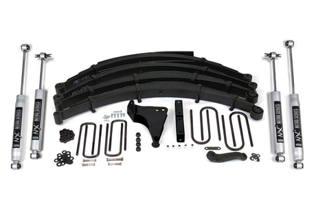 1999-2004 F-250/F-350 8" CurveU Spring Kit | Dirty Garage