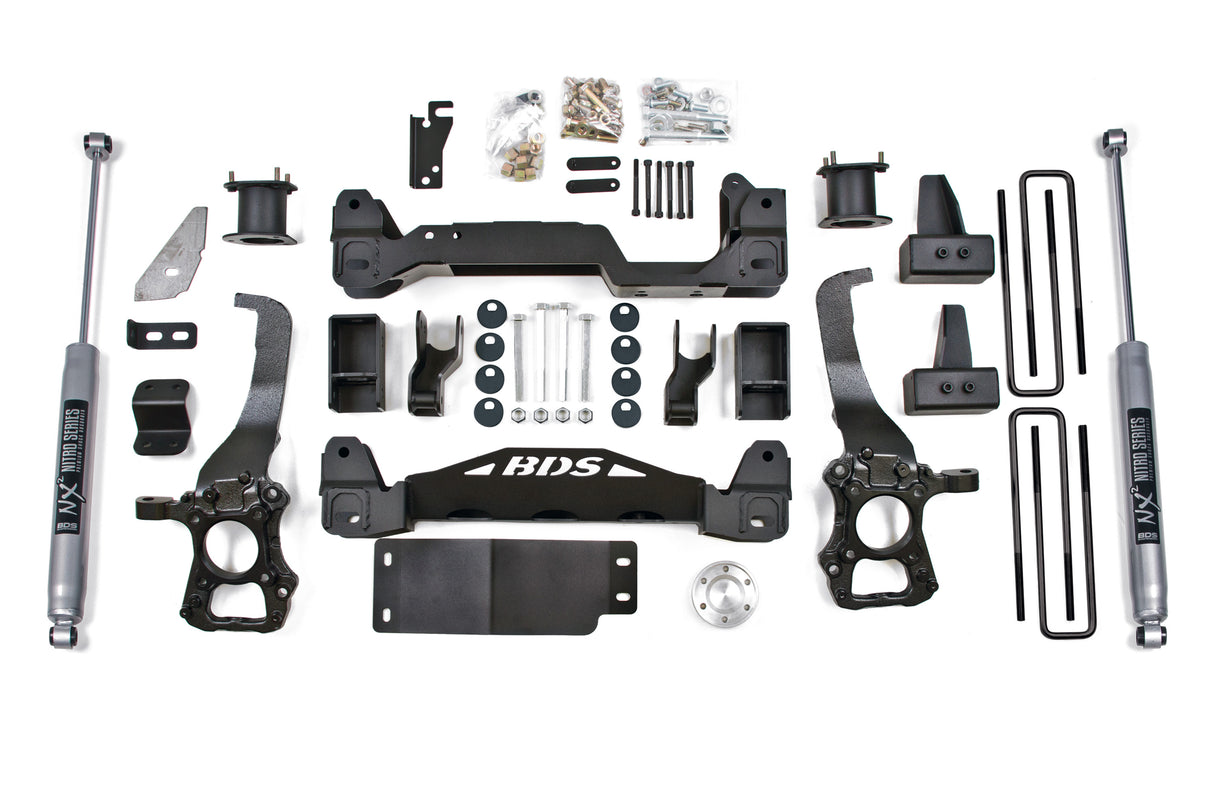 2015-2020 F-150 4" Lift Fox Shocks | Dirty Garage