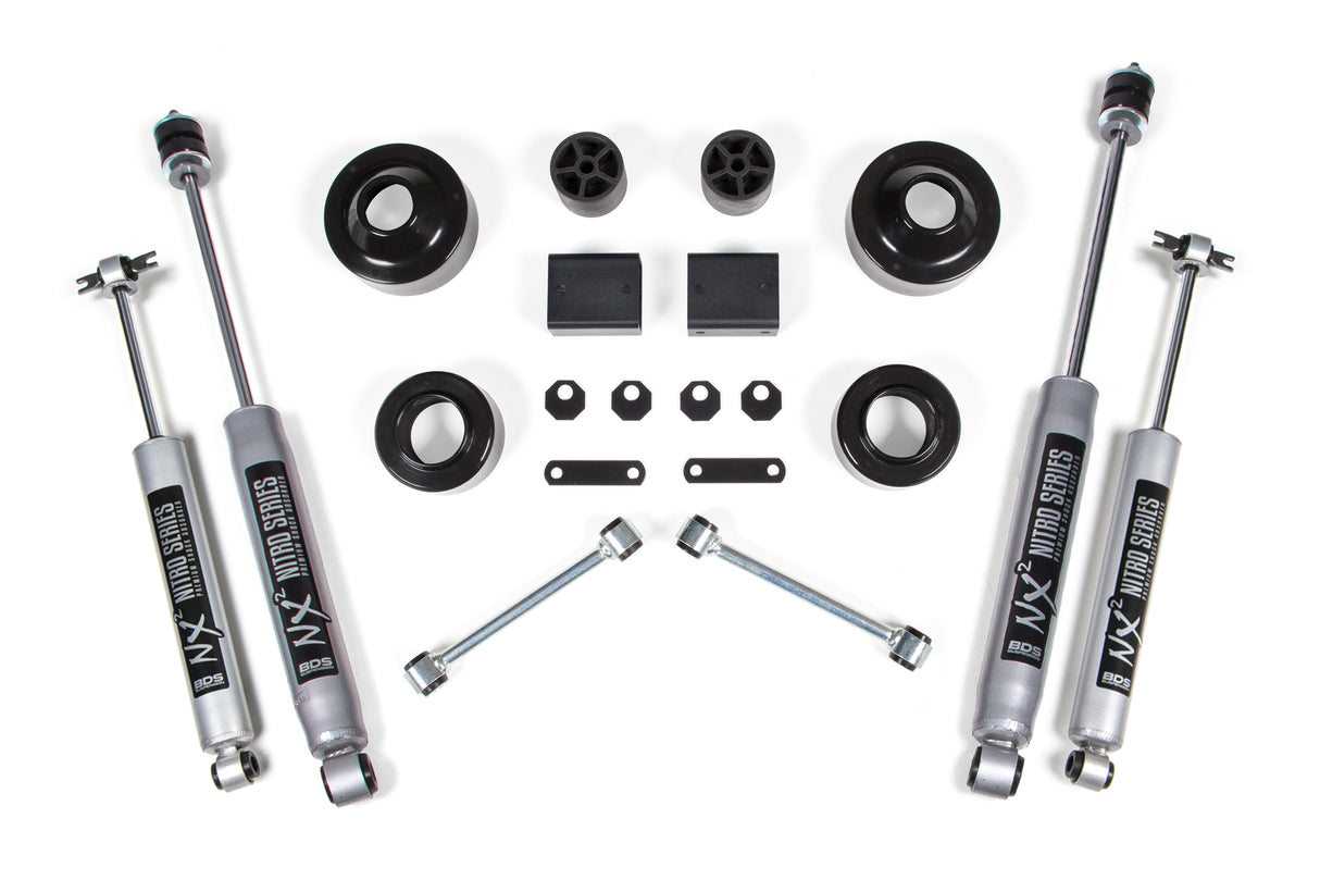 2007-2011 Jeep Wrangler JK 2" Coil Spacer System | Dirty Garage