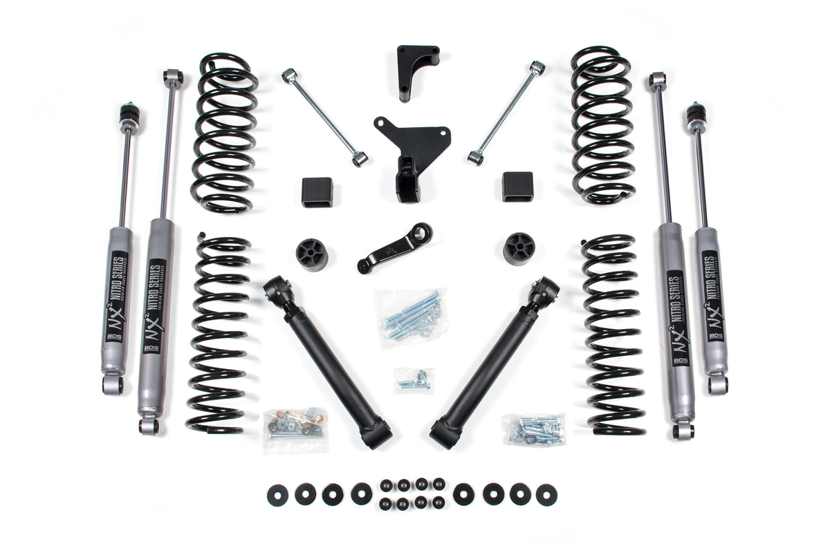 1999-2004 WJ 4" Coil Spring Kit | Dirty Garage