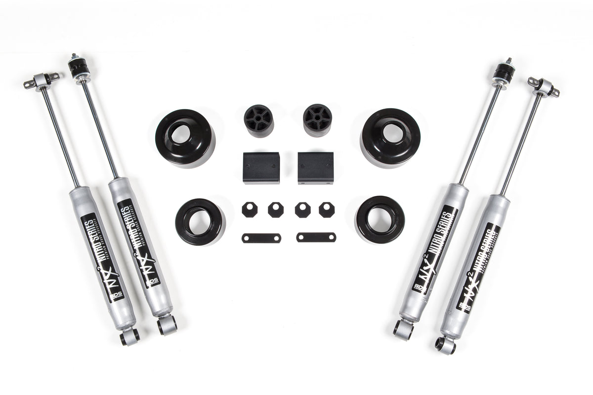 2007-2018 Jeep Wrangler JK 2" Coil Spacer Kit | Dirty Garage
