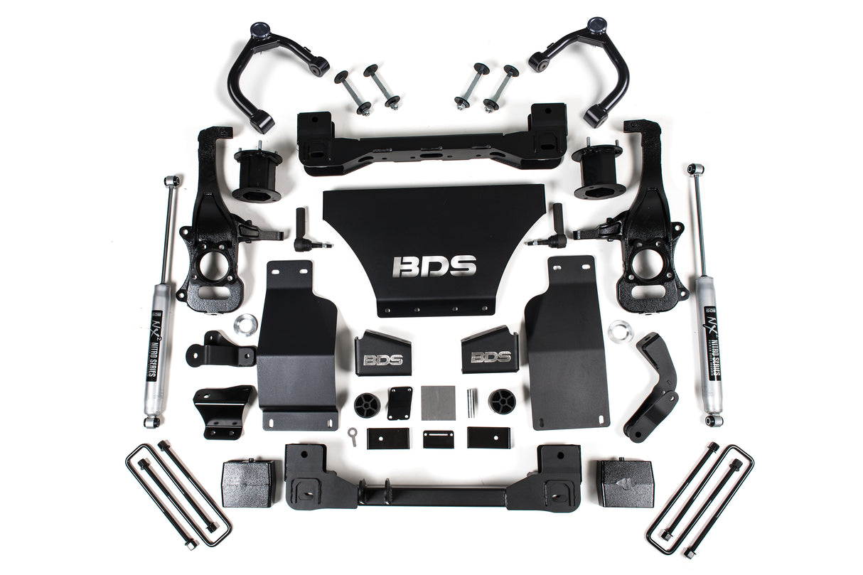 2019-2024 GM 1500 4" Lift Suspension System | Dirty Garage