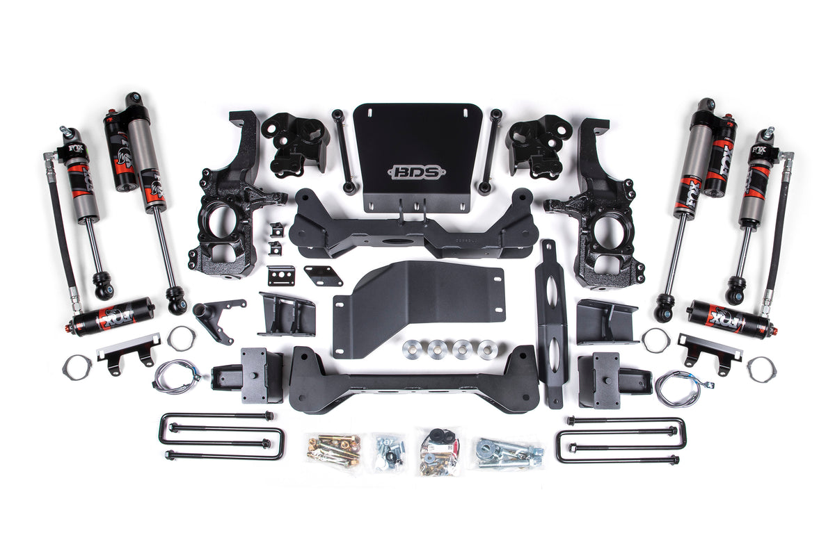 2020-2026 GM 2500HD/3500HD 4WD 5" Lift FOX 2.5 Performance Elite | Dirty Garage