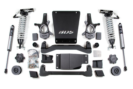 2007-2014 GM 4" FOX 2.5 Coilovers Lift Kit - View 2 | Dirty Garage