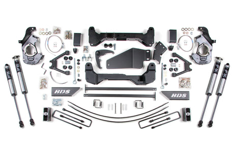 1988-1998 GM K1500/2500 6" FOX 2.0 PS w/ Block Kit & AAL Lift Kit | Dirty Garage