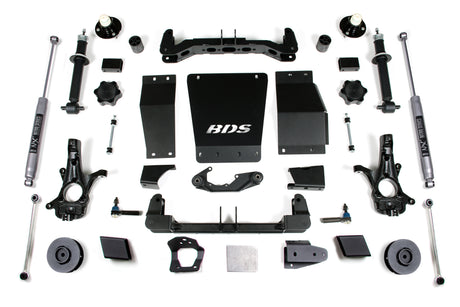 2015-2018 GM 1500 4" Lift Alum/Steel UCA | Dirty Garage