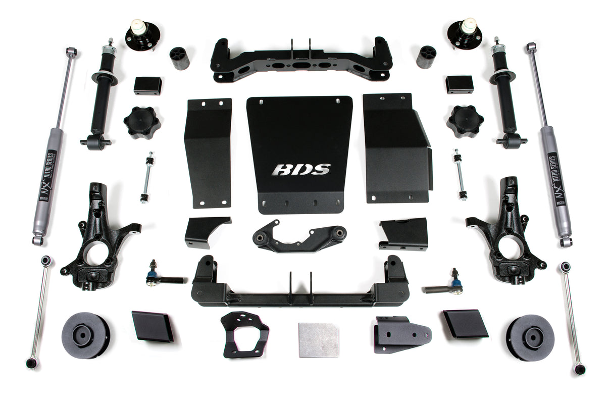2015-2018 GM 1500 4" Lift Alum/Steel UCA | Dirty Garage