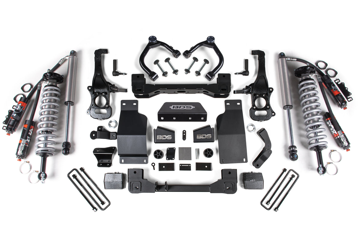 2019-2024 GM 1500 6" Lift FOX 2.5 Coilover Suspension System | Dirty Garage
