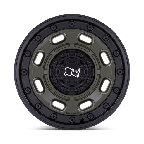 Black Rhino Atlas Olive Drab Green w/ Black Lip Wheel | Dirty Garage