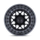 Black Rhino Alpha Matte Black w/ Gunmetal Lip Wheel | Dirty Garage