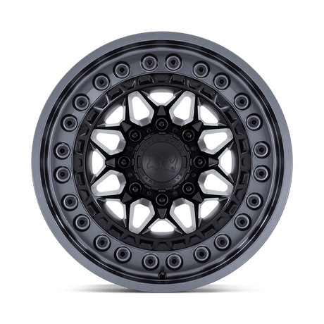 Black Rhino Alpha Matte Black w/ Gunmetal Lip Wheel | Dirty Garage