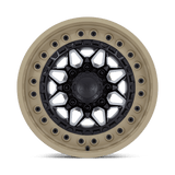 Black Rhino Alpha Matte Black w/ Sand Lip Wheel | Dirty Garage
