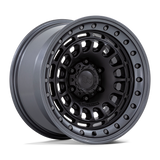 Black Rhino Sahara Matte Black w/ Gunmetal Lip Wheel (BR014) | Dirty Garage