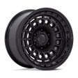 Black Rhino Sahara Matte Black w/ Gloss Black Lip Wheel (BR014) | Dirty Garage