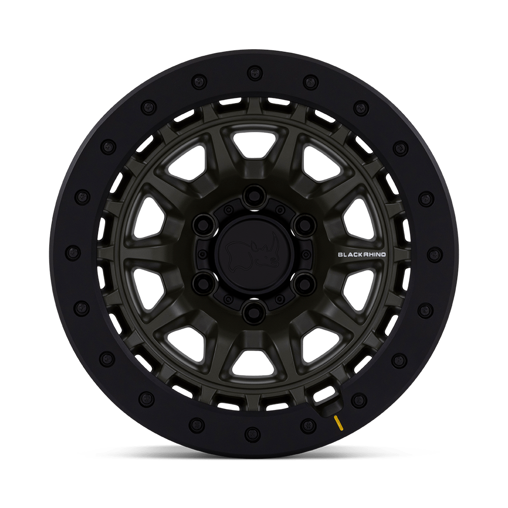 Black Rhino Tusk Olive Drab Green Wheel (BR016) | Dirty Garage