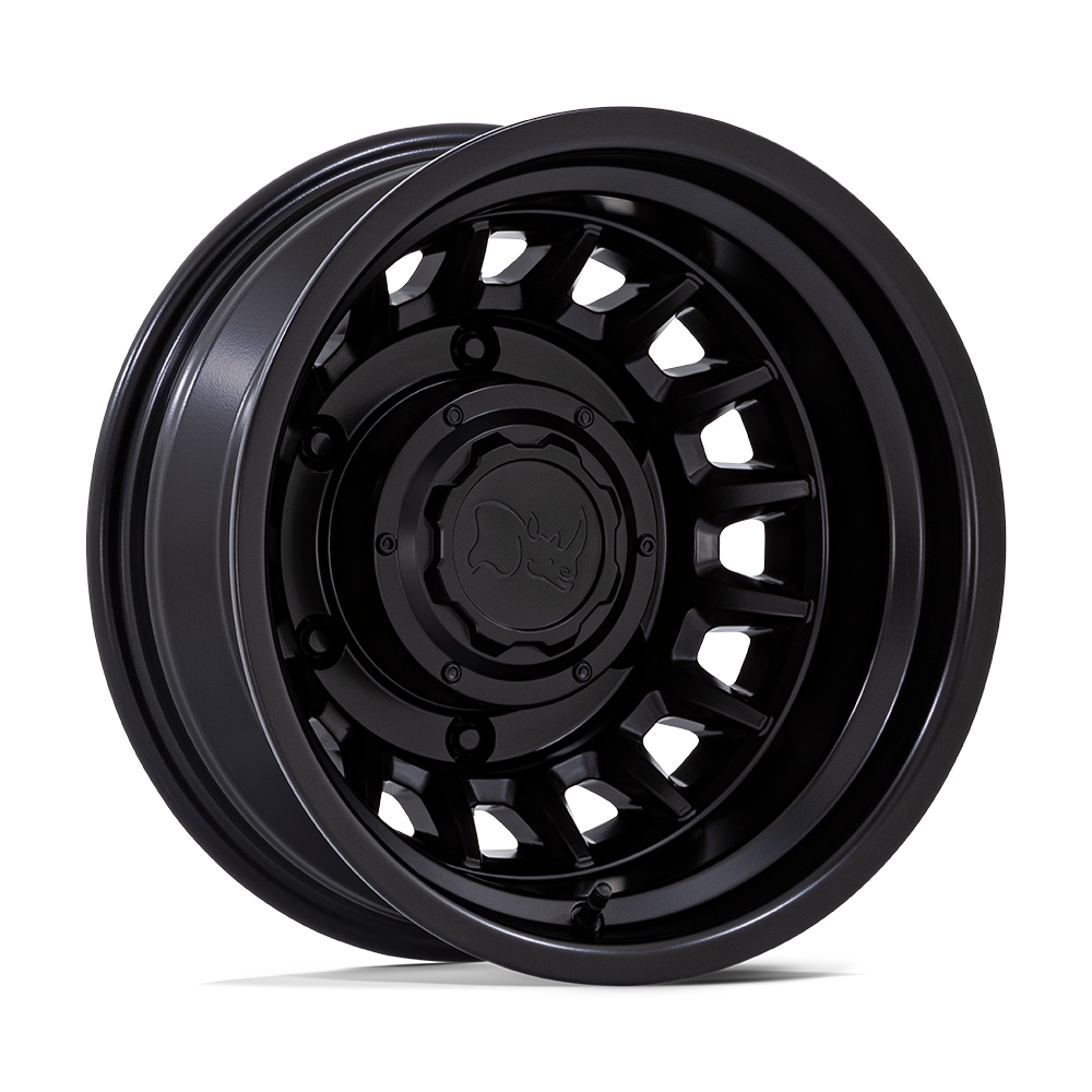 Black Rhino Aliso Dually Matte Black Wheel (BR019) | Dirty Garage