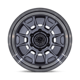 Black Rhino Mondo Matte Gunmetal w/ Gloss Gray Lip Wheel (BR021) | Dirty Garage