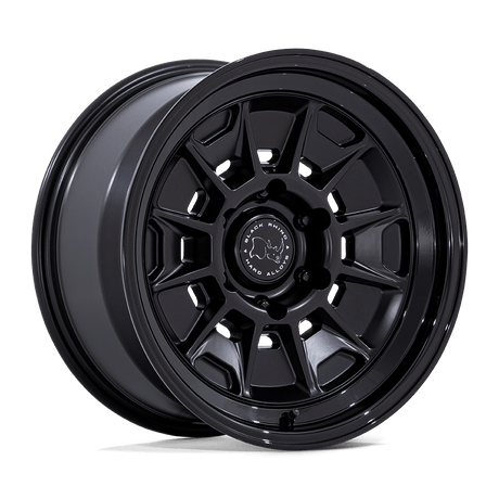 Black Rhino Mondo Matte Black w/ Gloss Black Lip Wheel (BR021) | Dirty Garage