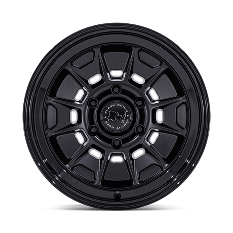 Black Rhino Mondo Matte Black w/ Gloss Black Lip Wheel (BR021) | Dirty Garage