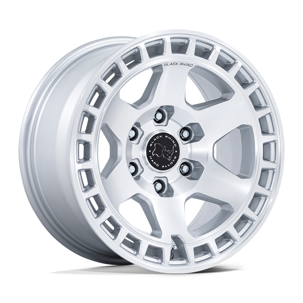 Black Rhino Bahari Gloss Silver w/ Machined Face Wheel (BR022) | Dirty Garage