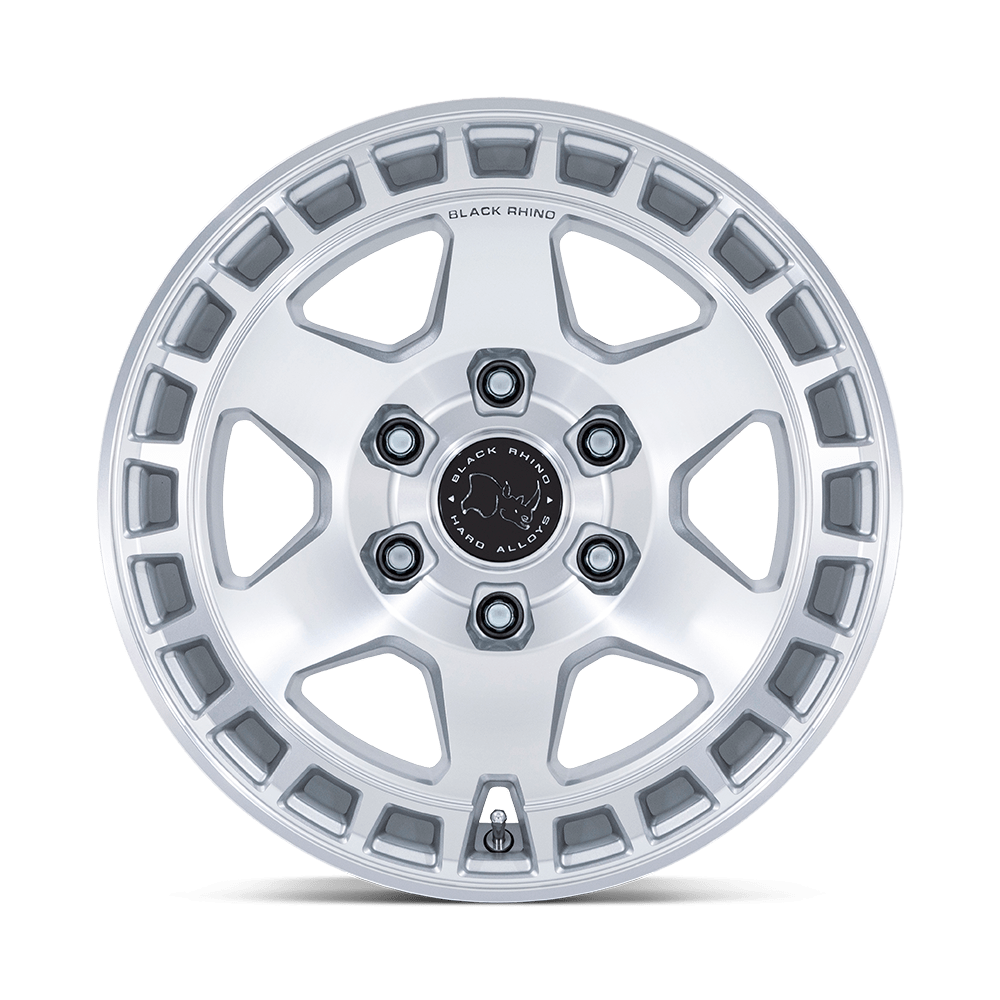 Black Rhino Bahari Gloss Silver w/ Machined Face Wheel (BR022) | Dirty Garage