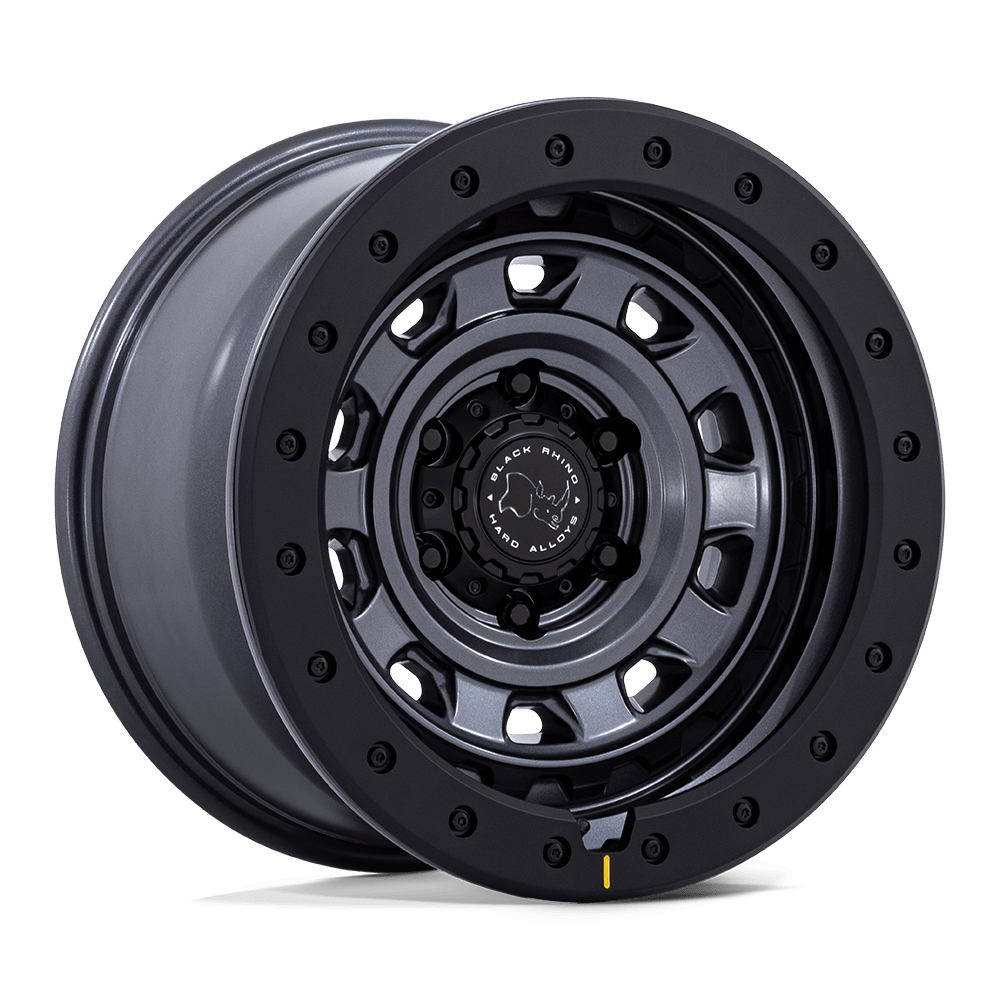 Black Rhino Xplorer Matte Gunmetal w/ Matte Black Lip Wheel (BR023) | Dirty Garage