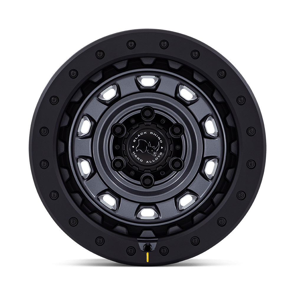 Black Rhino Xplorer Matte Gunmetal w/ Matte Black Lip Wheel (BR023) | Dirty Garage