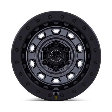 Black Rhino Xplorer Matte Gunmetal w/ Matte Black Lip Wheel (BR023) | Dirty Garage