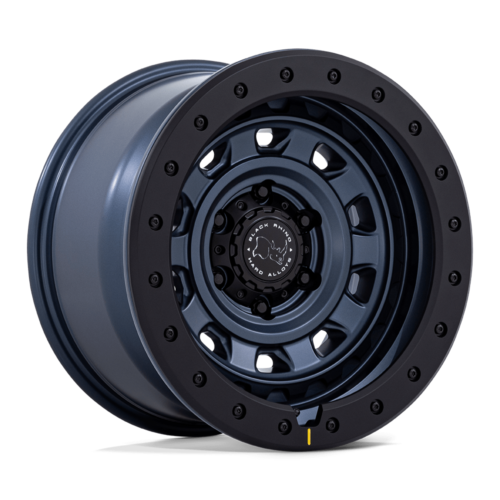 Black Rhino Xplorer Metallic Blue w/ Matte Black Lip Wheel (BR023) | Dirty Garage